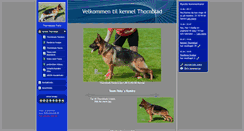 Desktop Screenshot of kennel-thornblad.dk